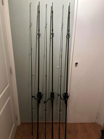 JRC defender hengels 12 ft - 3LB 3x met foudraal beschikbaar voor biedingen