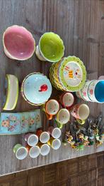 Servies passend hij Blond verjaardag feest gebak taart kaars, Huis en Inrichting, Keuken | Servies, Nieuw, Ophalen of Verzenden
