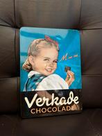 Oud blik Verkade chocolade, Verzamelen, Merken en Reclamevoorwerpen, Ophalen of Verzenden, Zo goed als nieuw, Verpakking
