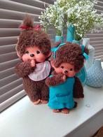 2 originele Monchichi aapjes, Kinderen en Baby's, Speelgoed | Knuffels en Pluche, Overige typen, Gebruikt, Ophalen of Verzenden