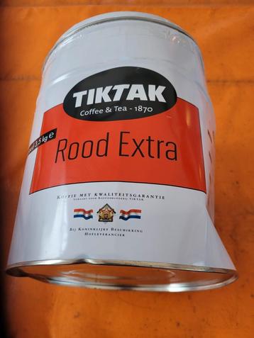 TIKTAK Rood Extra Koffie - 3,5 kg beschikbaar voor biedingen