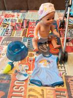 Baby Born Jongenspop met Buggy & Accessoires, Ophalen, Zo goed als nieuw, Babypop