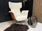 Luxe Bouclé Label first Class, Huis en Inrichting, Ophalen, Zo goed als nieuw, Leer, 75 tot 100 cm