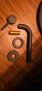 Nobili wand gemonteerd wastafel kraan zwart LV00199/1BM, Doe-het-zelf en Verbouw, Sanitair, Ophalen of Verzenden, Nieuw, Kraan