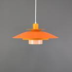 Deense Hanglamp met Oranje Tinten, Ophalen of Verzenden, Zo goed als nieuw, Metaal, Deens design