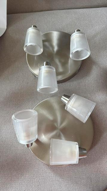 2 x Gamma plafonniere met 3 spots beschikbaar voor biedingen