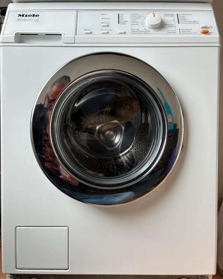 Wasmachine Miele, i.z.g.s., Witgoed en Apparatuur, Wasmachines, Gebruikt, Voorlader, 6 tot 8 kg, 85 tot 90 cm, 1200 tot 1600 toeren