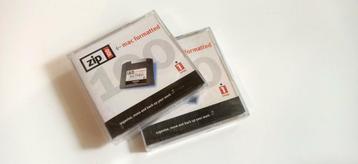 Iomega Zip 100 Disk (2x) - Mac Geformatteerd beschikbaar voor biedingen