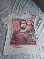 Superman T-shirt Man of Steel maat M, Kleding | Heren, Gedragen, Grijs, Maat 48/50 (M), Ophalen of Verzenden
