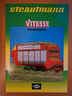 Folder Strautmann Vitesse opraapwagens, Boeken, Ophalen of Verzenden, Gelezen, Tractor en Landbouw