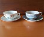 2 Japanse Theekop en Schotels Eierschaal Porselein., Huis en Inrichting, Ophalen of Verzenden, Zo goed als nieuw, Overige stijlen