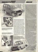 Autokampioen test Mitsubishi Pajero 2300 TD Wagon 1985, Boeken, Auto's | Folders en Tijdschriften, Gelezen, Mitsubishi, Verzenden