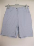 Miss Etam korte licht blauwe broek 36 s, Kleding | Dames, Broeken en Pantalons, Kort, Zo goed als nieuw, Maat 36 (S), Miss Etam
