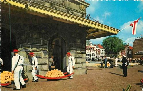 (381-378-019) Alkmaar Kaasmarkt, Verzamelen, Ansichtkaarten | Nederland, Noord-Holland, Verzenden