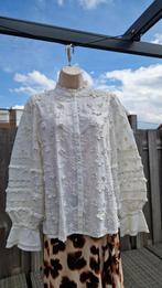 Mooie witte Fabienne Chapot blouse 36/38, Fabienne Chapot, Ophalen of Verzenden, Wit, Zo goed als nieuw