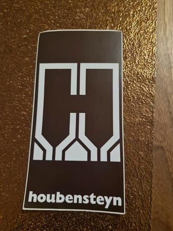 2279 Houbensteyn Sticker - Zwart/Wit Logo beschikbaar voor biedingen