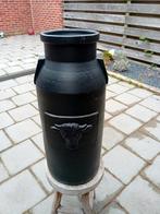 Zwarte Melkbus - Paraplubak / Vaas, Tuin en Terras, Bloempotten, 25 tot 40 cm, Overige materialen, Gebruikt, Rond