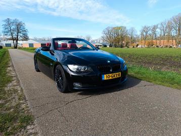 BMW 3-Serie (e90) 2.0 I 320 Cabrio 2008 Zwart beschikbaar voor biedingen