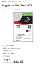 seagate ironwolf pro 10tb, Computers en Software, Harde schijven, Nieuw, Desktop, 10tb, Seagate