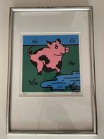 Zeefdruk van Henk de Bouter, Antiek en Kunst, Ophalen of Verzenden