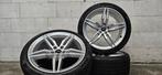 19" Audi A5 S5 A4 B9 S-line velgen Continental winterbanden, Auto-onderdelen, Banden en Velgen, 19 inch, Gebruikt, 255 mm, Banden en Velgen