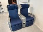 KLM vliegtuigstoelen business class, Zo goed als nieuw, Ophalen