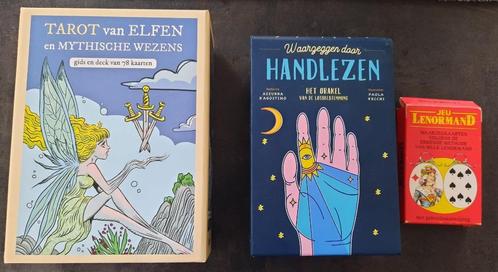 tarot en handlezen, Boeken, Esoterie en Spiritualiteit, Zo goed als nieuw, Instructieboek, Tarot of Kaarten leggen, Ophalen of Verzenden