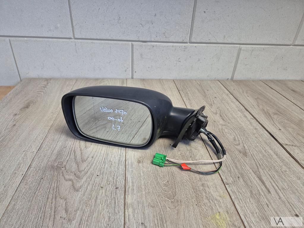 Volvo XC70 van 2000 tot 2006 spiegel links 7 draden zwart, Auto-onderdelen, Spiegels, Volvo, Gebruikt, Ophalen of Verzenden
