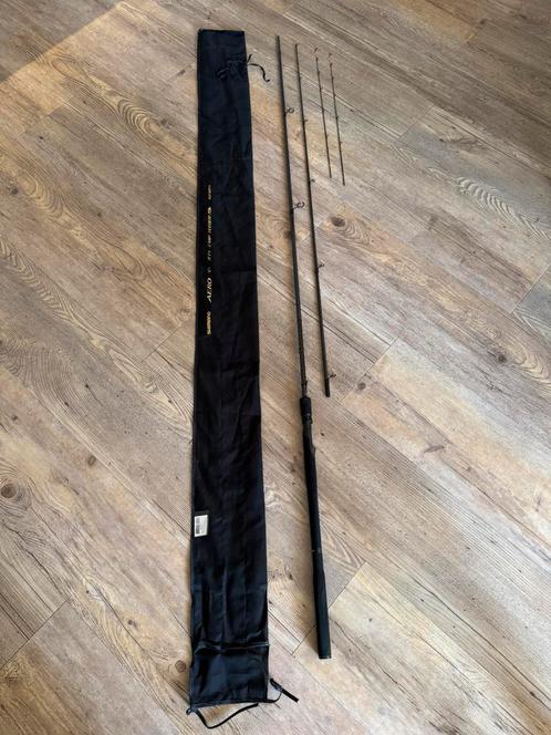 SHIMANO Aero X1A Carp Feeder 11ft, Watersport en Boten, Hengelsport | Witvissen, Zo goed als nieuw, Werphengel, Ophalen of Verzenden