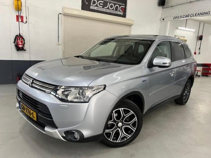 Mitsubishi OUTLANDER PHEV INST XLINE, Leer, Stoelverwarming,, Auto's, Mitsubishi, Bedrijf, Outlander, ABS, Airbags, Bluetooth