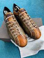 * Harris Sneakers Vlecht UK10 Bruin/Groen, Verzenden, Zo goed als nieuw, Bruin