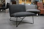 Luxe fauteuil EARL Jess Design metaal leer (Aurula Black), Huis en Inrichting, Fauteuils, Ophalen, Zo goed als nieuw, Metaal, 75 tot 100 cm