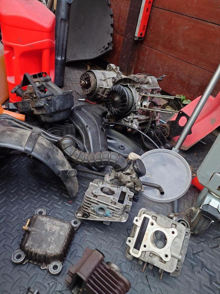 Piaggio Zip 4T Blok Compleet - 80cc Top Performance, Fietsen en Brommers, Brommeronderdelen | Scooters, Ophalen