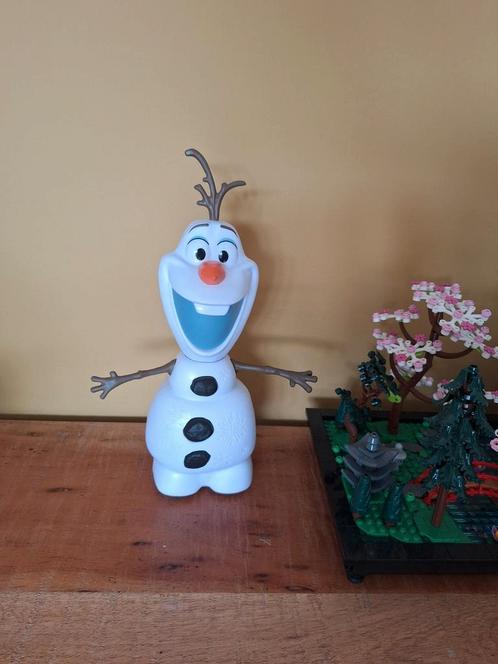 Olaf Frozen grote robot pop 30 cm, Kinderen en Baby's, Speelgoed | Actiefiguren, Zo goed als nieuw, Ophalen of Verzenden