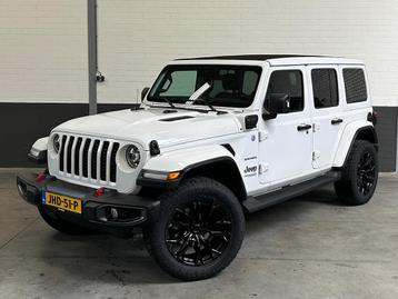 Jeep wrangler unlimited 4xe cabrio, 20 inch, Apple - Android beschikbaar voor biedingen