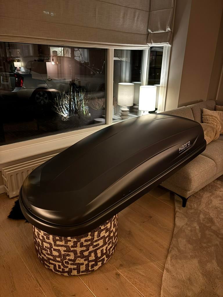 Hapro Dakkoffer - 370 Liter - te huur per week!, Auto diversen, Dakkoffers, Ophalen, Gebruikt