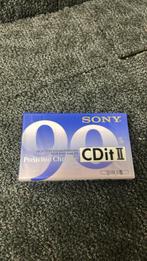 Sony 90 CDit II cassette sealed vintage retro, Ophalen of Verzenden, Nieuw in verpakking, 1 bandje, Origineel