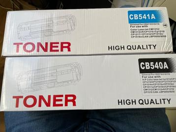 Toners laserprinter HP Color Laserjet en Canon i-Sensys beschikbaar voor biedingen