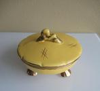 Retro vintage Porseleinen snoer /sierraden potje jaren 50/60, Verzamelen, Retro, Ophalen of Verzenden, Huis en Inrichting