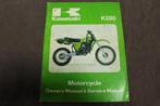Kawasaki KX80 1980/1981 motorcycle service manual KX 80 C D, Ophalen of Verzenden, Kawasaki