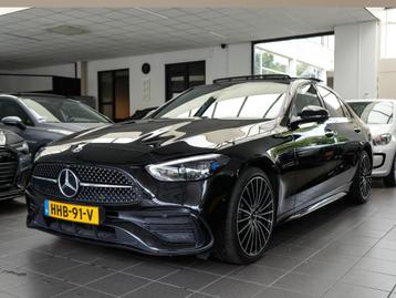 Mercedes-Benz C-klasse 300 e AMG Line | PANO | SFEER | MASSA beschikbaar voor biedingen