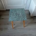 Mooi bijzettafel 44 x 38 x 38 cm, Huis en Inrichting, Tafels | Bijzettafels, Minder dan 45 cm, Minder dan 55 cm, Rond, Ophalen of Verzenden