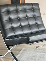 Barcelona Chair, Huis en Inrichting, Fauteuils, Ophalen of Verzenden, Zo goed als nieuw, 75 tot 100 cm, Leer