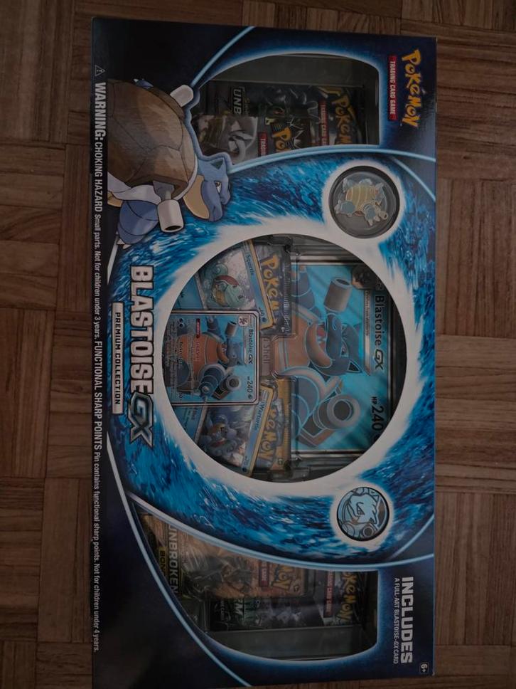 Blastoise GX Premium Collection - Nieuw!, Hobby en Vrije tijd, Verzamelkaartspellen | Pokémon, Nieuw, Meerdere kaarten, Foil, Ophalen of Verzenden