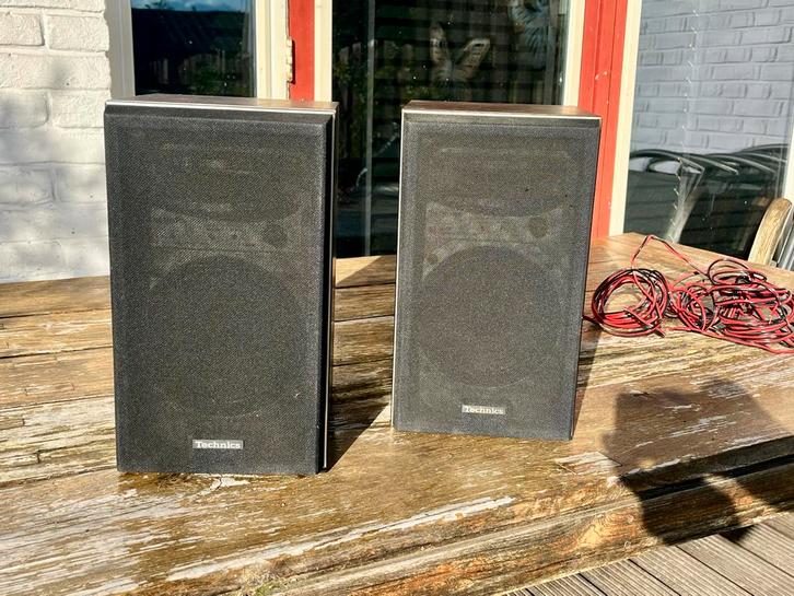 Technics SB-R1 Speakerset - Vintage Topkwaliteit!, Audio, Tv en Foto, Luidsprekers, Gebruikt, Front, Rear of Stereo speakers, 60 tot 120 watt