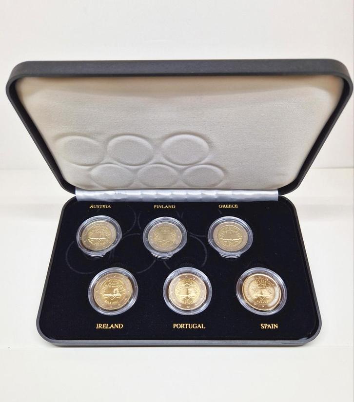 euro muntset Verdrag van Rome 50 jaar 2007 UNC no1., Postzegels en Munten, Munten | Europa | Euromunten, Setje, 2 euro, Ophalen of Verzenden