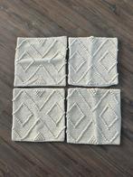 Beige/creme kussenhoezen, Huis en Inrichting, Woonaccessoires | Onderzetters, Ophalen of Verzenden, Zo goed als nieuw, Bord