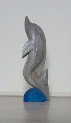 Mooi houten beeld van dolfijn., Ophalen of Verzenden