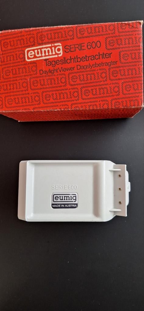 Eumig Daglicht Viewer Serie 600 - Super 8, Ophalen of Verzenden, Gebruikt, Met scherm