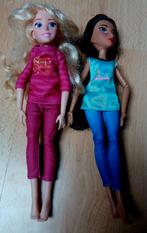 Disney barbie poppen Jasmine en Doornroosje, Kinderen en Baby's, Speelgoed | Poppen, Ophalen of Verzenden, Zo goed als nieuw, Barbie